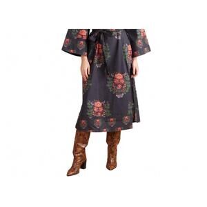 NEW DOUBLE A lee midi dress in terrace